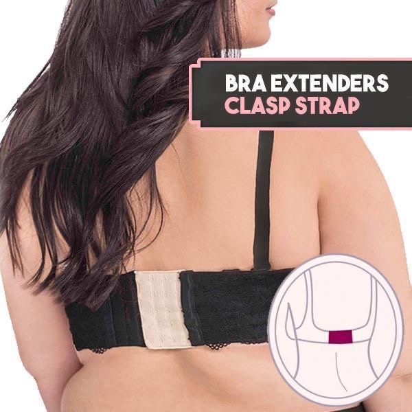3 Pcs de Extesion de correa para sujetador, 12 ganchos