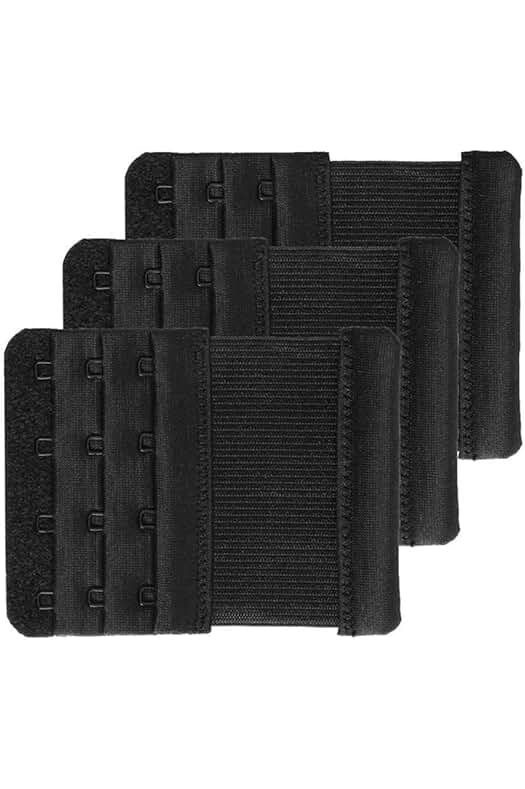 2 Pcs de Extesion de correa para sujetador, 12 ganchos